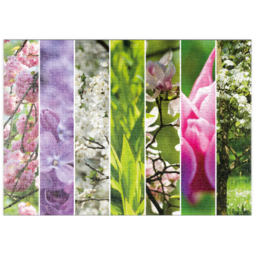 puzzleplate Blütenpracht - Collage Nr. 1 500 Puzzle