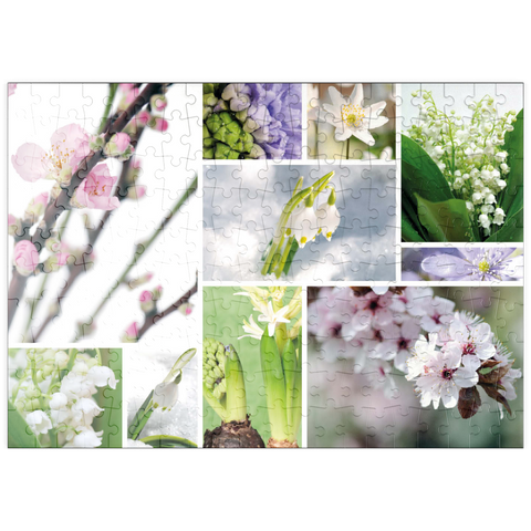 puzzleplate Blütenpracht - Collage Nr. 2 200 Puzzle
