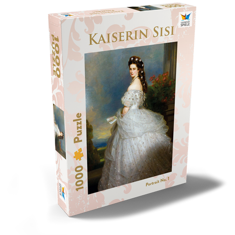 Kaiserin Sisi - Portrait No. 1 1000 Puzzle Schachtel Ansicht2