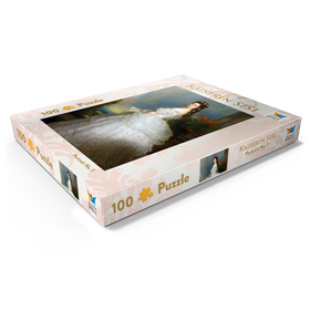 Alternative Darstellung des Puzzle-Motivs Kaiserin Sisi - Portrait No. 1 – Puzzleteile: 100