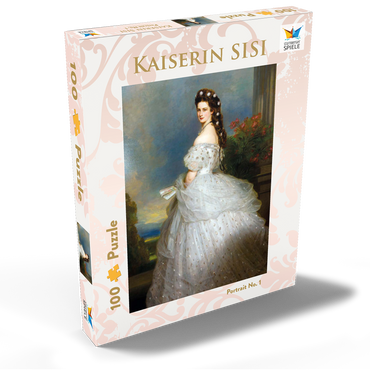 Kaiserin Sisi - Portrait No. 1 100 Puzzle Schachtel Ansicht2