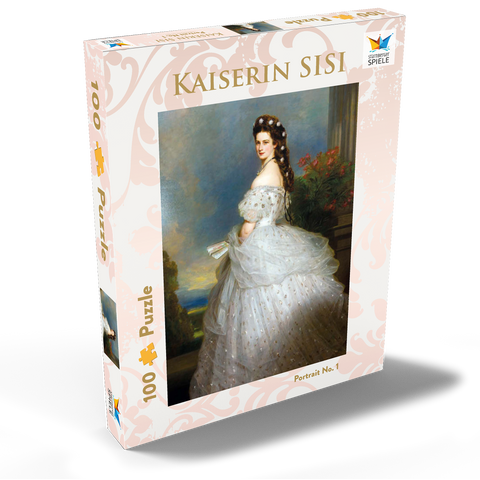 Kaiserin Sisi - Portrait No. 1 100 Puzzle Schachtel Ansicht2