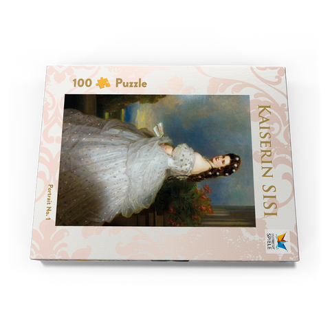 Kaiserin Sisi - Portrait No. 1 100 Puzzle Schachtel Ansicht3