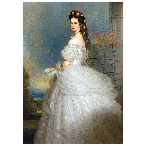 puzzleplate Kaiserin Sisi - Portrait No. 1 100 Puzzle
