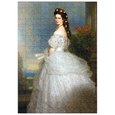 puzzleplate Kaiserin Sisi - Portrait No. 1 200 Puzzle