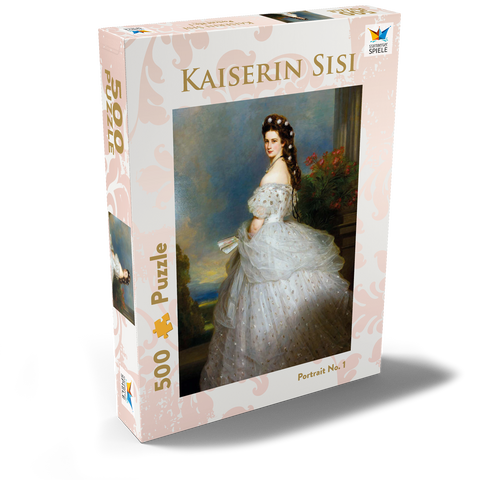 Kaiserin Sisi - Portrait No. 1 500 Puzzle Schachtel Ansicht2