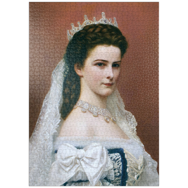 puzzleplate Kaiserin Sisi - Portrait No. 2 1000 Puzzle
