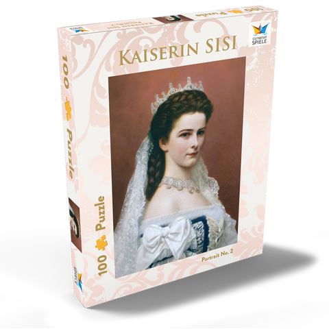 Kaiserin Sisi - Portrait No. 2 100 Puzzle Schachtel Ansicht2