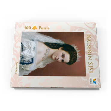 Kaiserin Sisi - Portrait No. 2 100 Puzzle Schachtel Ansicht3