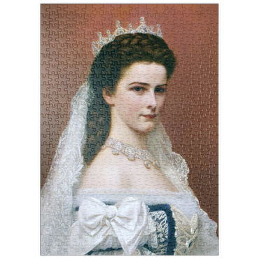 puzzleplate Kaiserin Sisi - Portrait No. 2 500 Puzzle
