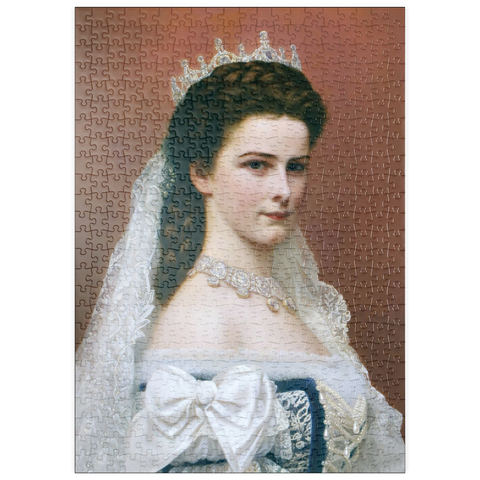 puzzleplate Kaiserin Sisi - Portrait No. 2 500 Puzzle