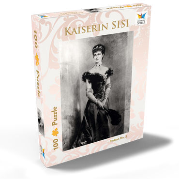 Kaiserin Sisi - Portrait No. 3 100 Puzzle Schachtel Ansicht2