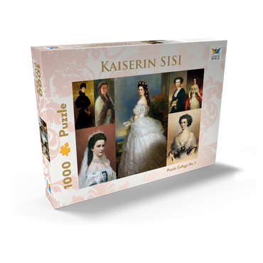 Kaiserin Sisi - Collage Nr. 1 1000 Puzzle Schachtel Ansicht2