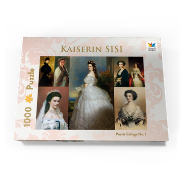 Kaiserin Sisi - Collage Nr. 1 1000 Puzzle Schachtel Ansicht3