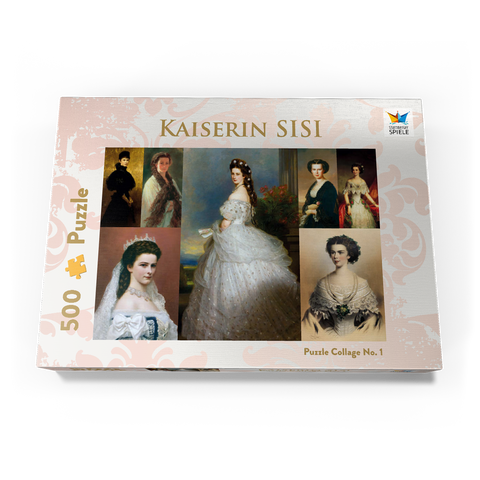 Kaiserin Sisi - Collage Nr. 1 500 Puzzle Schachtel Ansicht3