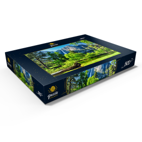 Alternative Darstellung des Puzzle-Motivs Yosemite-Wasserfall, Yosemite-Nationalpark, Kalifornien – Puzzleteile: 500