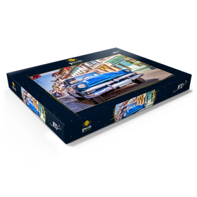 Darstellung des Puzzle Motivs Oldtimer in Havanna, Kuba - Puzzleteile: 100