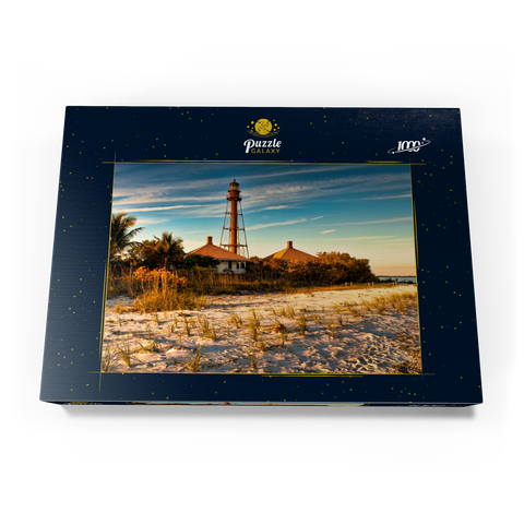 Sanibel Island-Leuchtturm in Sanibel Island, Florida 1000 Puzzle Schachtel Ansicht3