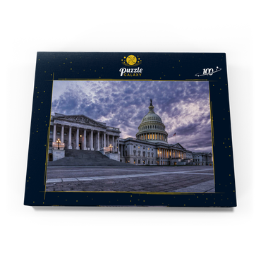 Das Kapitol in Washington D.C, Vereinigte Staaten von Amerika 100 Puzzle Schachtel Ansicht3