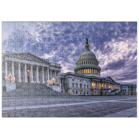 Darstellung des Puzzle Motivs Das Kapitol in Washington D.C, Vereinigte Staaten von Amerika - Puzzleteile: 200