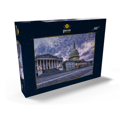 Das Kapitol in Washington D.C, Vereinigte Staaten von Amerika 500 Puzzle Schachtel Ansicht2