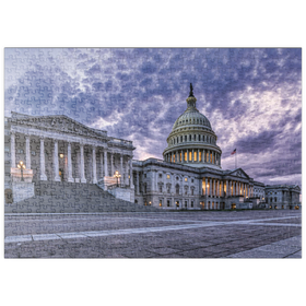 Darstellung des Puzzle-Motivs Das Kapitol in Washington D.C, Vereinigte Staaten von Amerika – Puzzleteile: 500