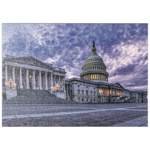 puzzleplate Das Kapitol in Washington D.C, Vereinigte Staaten von Amerika 500 Puzzle