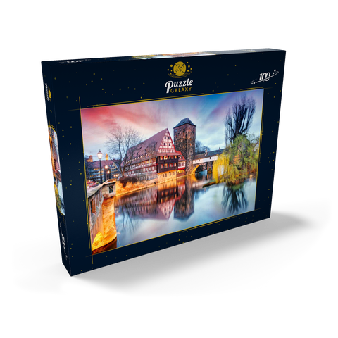 Nürnberg im Sonnenlicht 100 Puzzle Schachtel Ansicht2