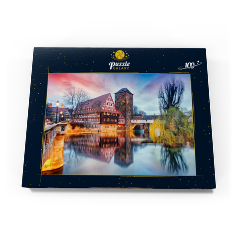 Nürnberg im Sonnenlicht 100 Puzzle Schachtel Ansicht3