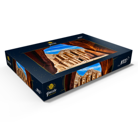 Alternative Darstellung des Puzzle-Motivs Ad Deir-Klosters in der antiken Stadt Petra, Jordanien – Puzzleteile: 1000