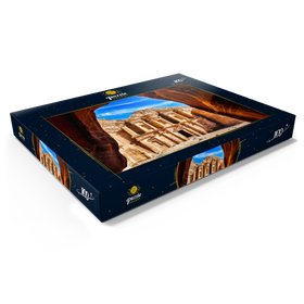 Darstellung des Puzzle Motivs Ad Deir-Klosters in der antiken Stadt Petra, Jordanien - Puzzleteile: 100