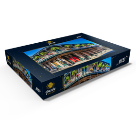 Alternative Darstellung des Puzzle-Motivs French Quarter in New Orleans, Louisiana – Puzzleteile: 1000