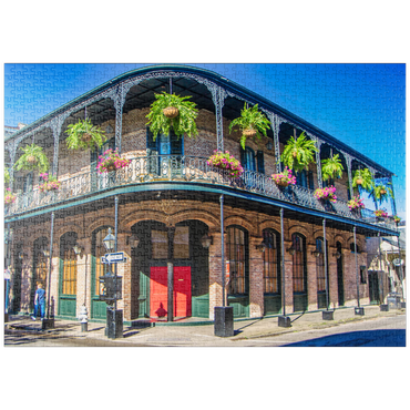 puzzleplate French Quarter in New Orleans, Louisiana 1000 Puzzle