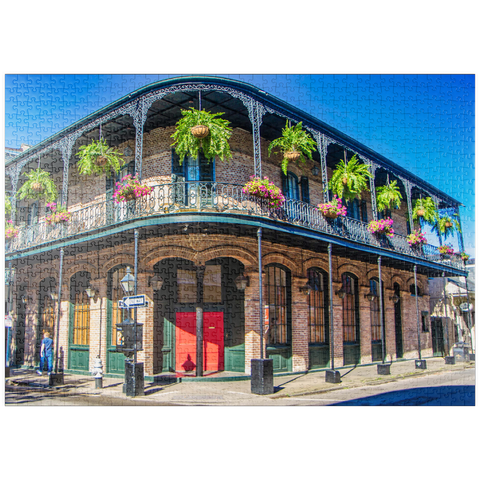puzzleplate French Quarter in New Orleans, Louisiana 1000 Puzzle