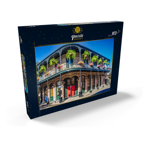 French Quarter in New Orleans, Louisiana 100 Puzzle Schachtel Ansicht2