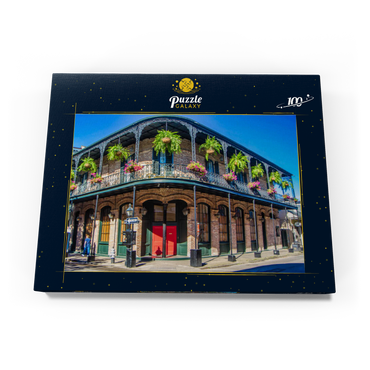 French Quarter in New Orleans, Louisiana 100 Puzzle Schachtel Ansicht3