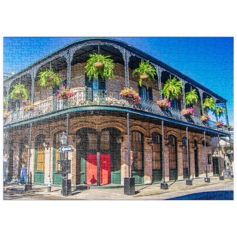 puzzleplate French Quarter in New Orleans, Louisiana 500 Puzzle