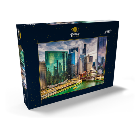 Chicago, Illinois, USA 1000 Puzzle Schachtel Ansicht2