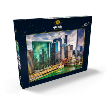 Chicago, Illinois, USA 100 Puzzle Schachtel Ansicht2