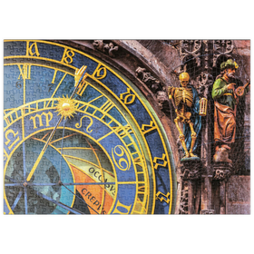 Darstellung des Puzzle Motivs Detail der Prager Astronomischen Uhr (Orloj), Prag - Puzzleteile: 500