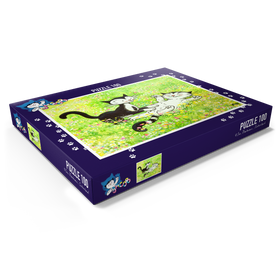 Darstellung des Puzzle Motivs Kater Jacob - Ich steh' auf Dich! - Puzzleteile: 100