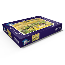 Alternative Darstellung des Puzzle-Motivs Kater Jacob - Pause muss sein! – Puzzleteile: 1000