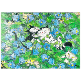 Darstellung des Puzzle-Motivs Kater Jacob - Es soll ein Geheimnis bleiben! – Puzzleteile: 1000