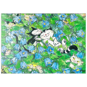 Darstellung des Puzzle Motivs Kater Jacob - Es soll ein Geheimnis bleiben! - Puzzleteile: 500