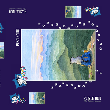 Kater Jacob - Nichts ist unmöglich! 1000 Puzzle Schachtel 3D Modell