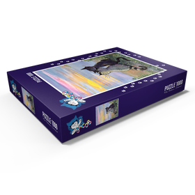 Alternative Darstellung des Puzzle-Motivs Kater Jacob - Es liegt was in der Luft! – Puzzleteile: 1000