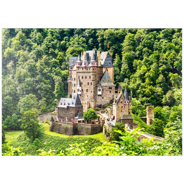 puzzleplate Burg Eltz, Wierschem, Rheinland Pfalz, Deutschland 1000 Puzzle