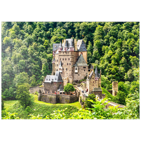 Darstellung des Puzzle Motivs Burg Eltz, Wierschem, Rheinland Pfalz, Deutschland - Puzzleteile: 1000