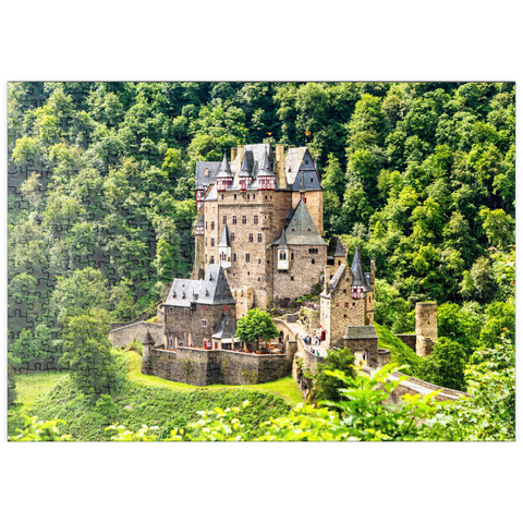 puzzleplate Burg Eltz, Wierschem, Rheinland Pfalz, Deutschland 500 Puzzle