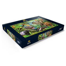 Alternative Darstellung des Puzzle-Motivs Tiere des Regenwaldes – Puzzleteile: 200